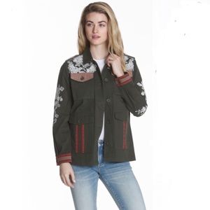 Driftwood Embroidered Military jacket